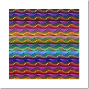 Abstract Geometric Pattern Posters and Art